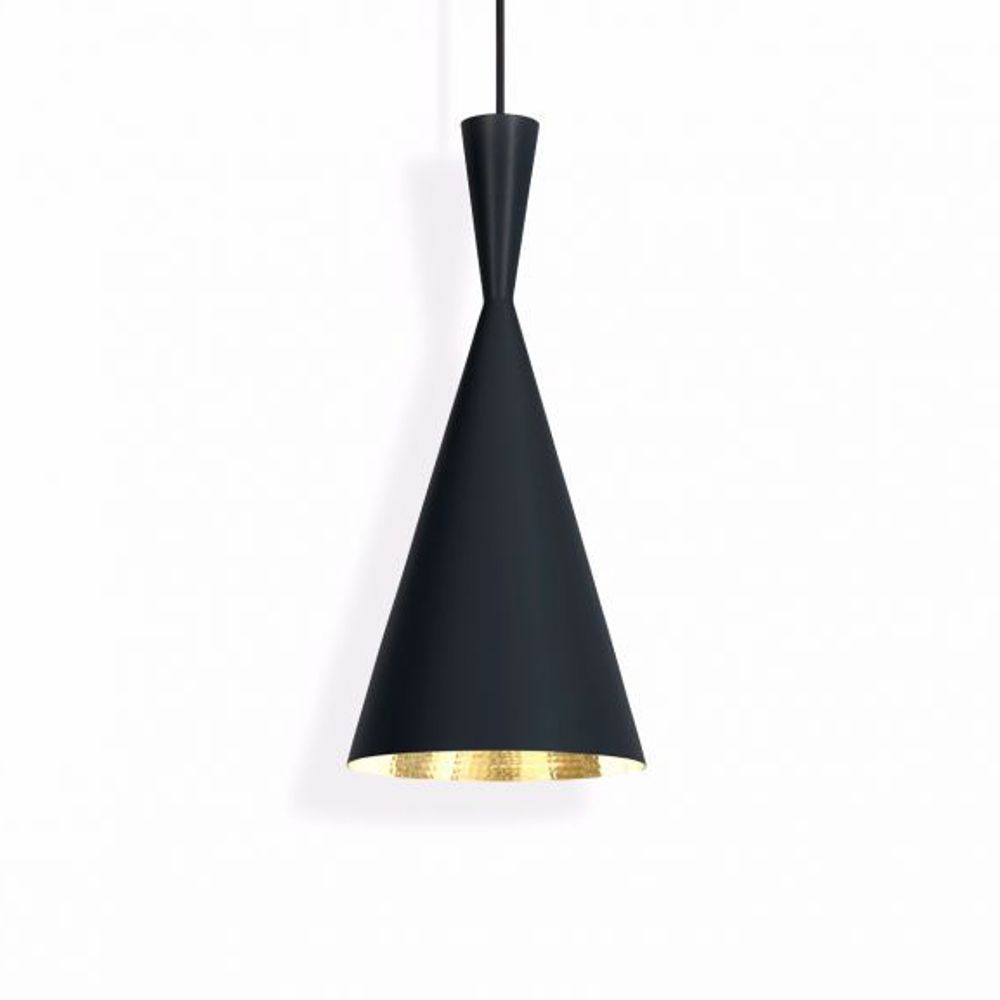 Подвесной дизайнерский светильник  Beat Light Tall by Tom Dixon (черный)