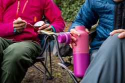 Термобутылка Klean Kanteen Rise Vac Classic Arch Loop 20oz (592 мл) Pink Lemonade