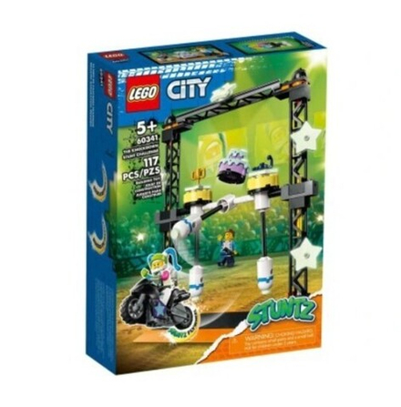 Конструктор LEGO City - Трюковое испытание Нокдаун, Сити 60341