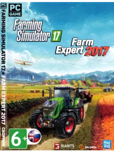Farming Simulator 17 + Farm Expert 2017, игра для ПК на DVD