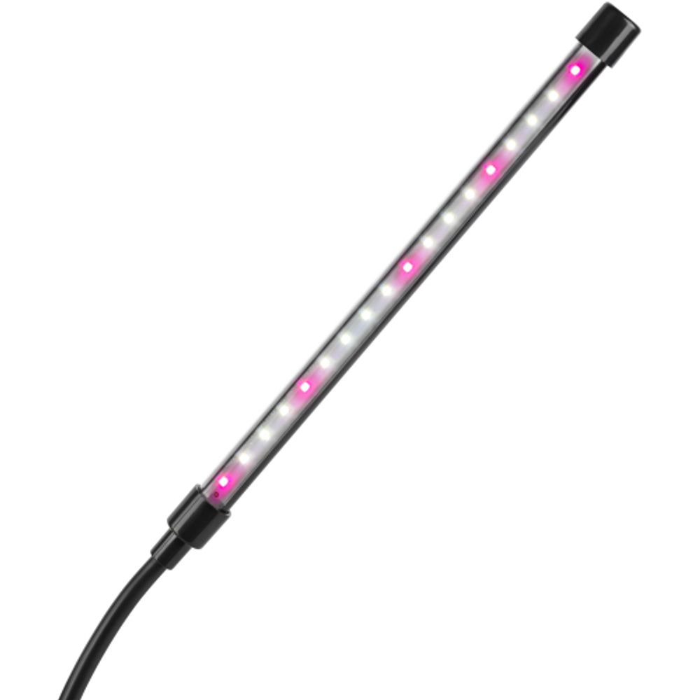 Настольный светильник для растений ЭРА FITO-40W-АLED-Ra-USB полного спектра 40 Вт черный | Интерьерные фито светильники