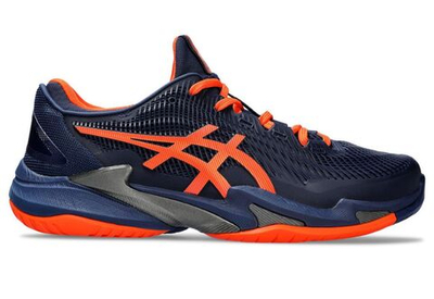 Мужские кроссовки теннисные Asics Court FF 3 - blue expanse/koi