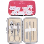 Набор для маникюра в футляре 6 предметов «New Bon Salon - Котята Лэри», 11*6,5см