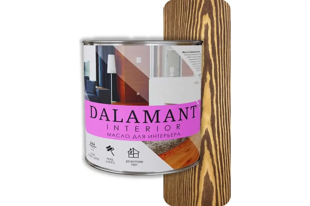 Масло для интерьера Dalamant interior орех гварнери