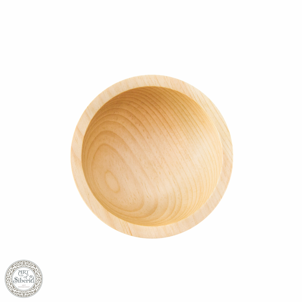 Набор маленьких деревянных чаш Art of Siberia из сибирского кедра 3 шт. TN8