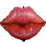 Шар Фольгированный Губы (Красный)