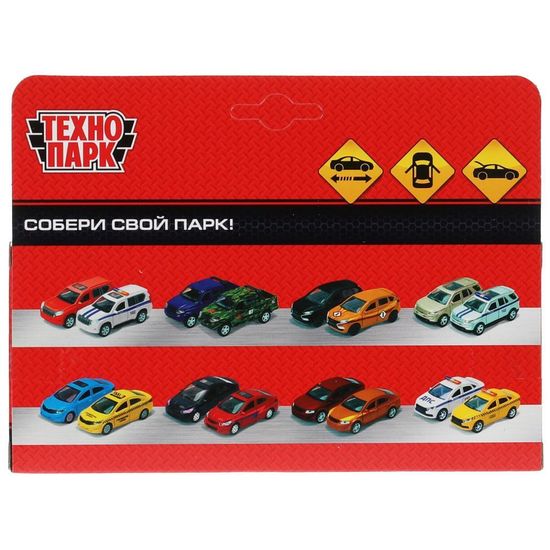 Машина металл BMW 5-ER SEDAN M-SPORT 12 см, двери, багаж, бел, кор. Технопарк