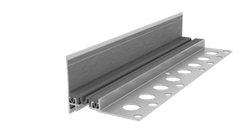 АКВАСТОП ДШВ-15-УГЛ/035 Закладной деформационный шов алюминиевый с ТЭП профилем (3м), м.п.