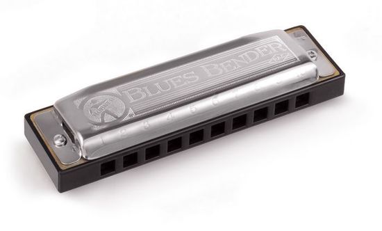 Губная гармоника диатоническая "Bb" HOHNER Blues Bender M58511X