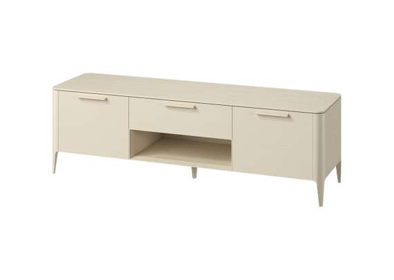 Тумба Type oak под ТВ ширина 180 см (молочный)