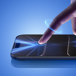 Защитное стекло для iPhone Air, серия Roga Series от Dux Ducis (комплект с ванночкой для автоматического выравнивания и установки)