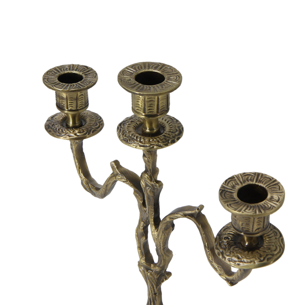 Bello De Bronze Канделябр Асти 3-х рожковый, антик