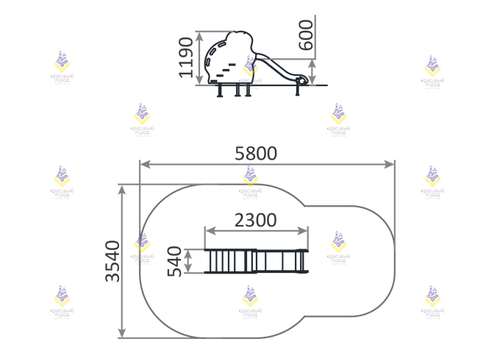 Горка «Слон»