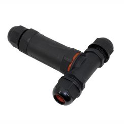 Разъем кабельный винтовой T-образный 3P 1,5-2,5 мм2 пластик IP67 30354