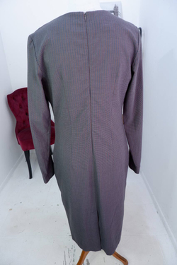 Платье Magda коричневая клетка, визуально на 50 размер, новое