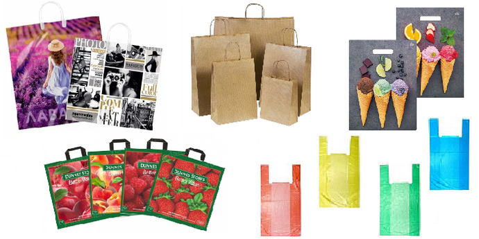 Пакеты с ручками для любых товаров