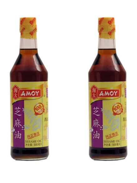 Масло кунжутное Amoy 500 мл, 2 шт