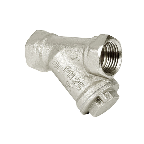 Фильтр сетчатый угловой (с никелевым покрытием) ВР/ВР 3/4" VALFEX