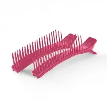 Зажим с расческой фиксатор для волос с зубчиками Keratin Tools 2 шт