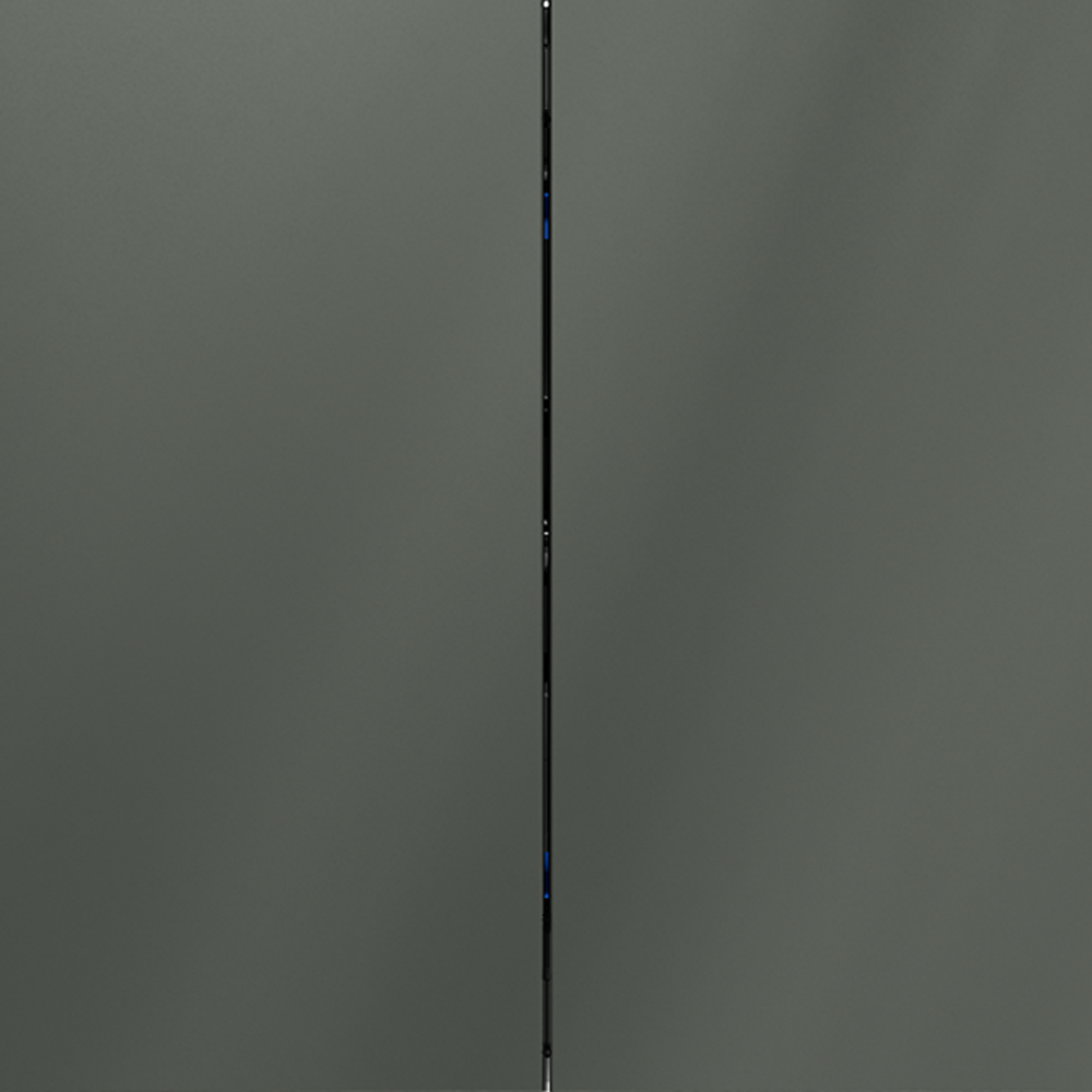 Выключатель встраиваемый VOLTUM S70 двухклавишный 10А, (титан)