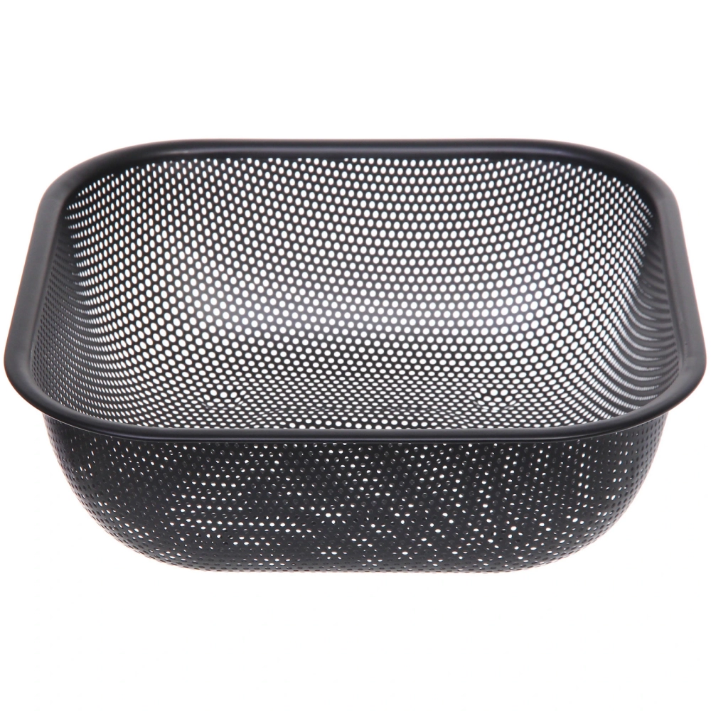 Дуршлаг металлический «Black» 22*22см
