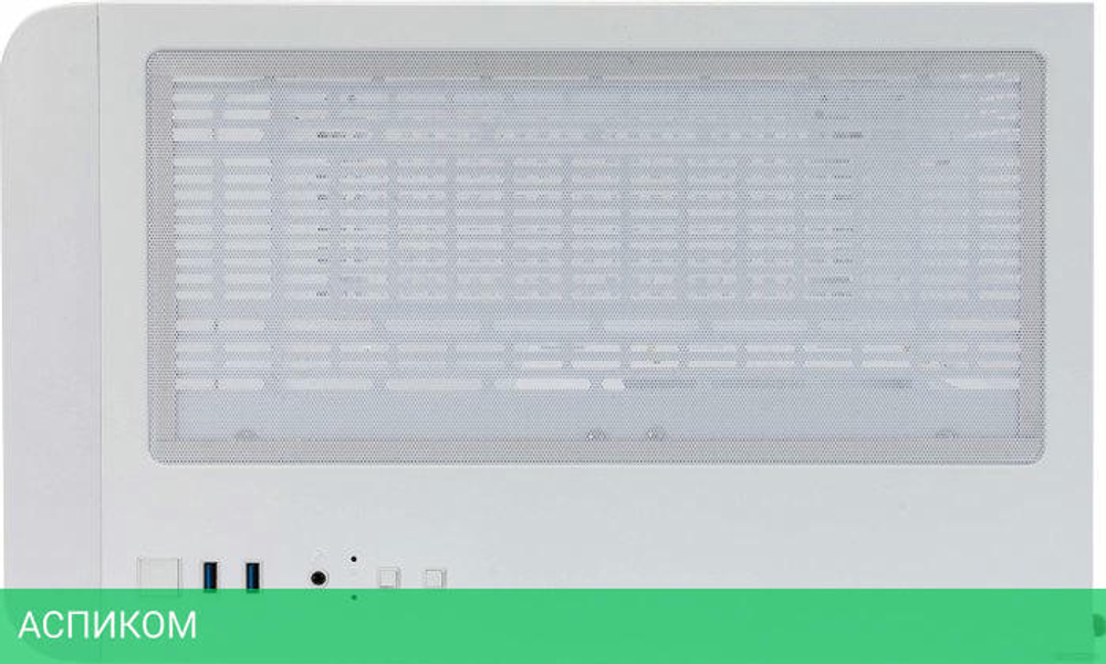 Корпус 1stPlayer UV6 без БП White (UV6-WH-2FC7R-W-1FC7-W)