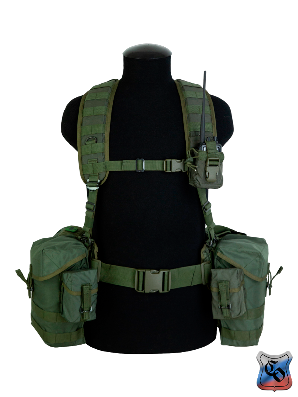 Подсумок SSO ПРГ 1 MOLLE с бесшумной застёжкой (Олива)