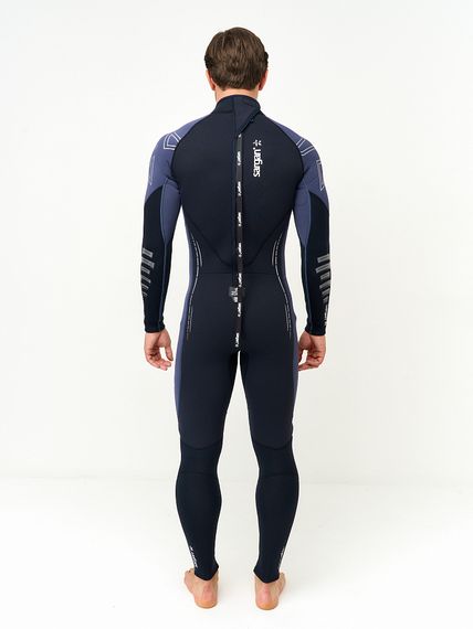 Гидрокостюм Sargan Nero 2.0 Long men 2 мм черный/темно-синий