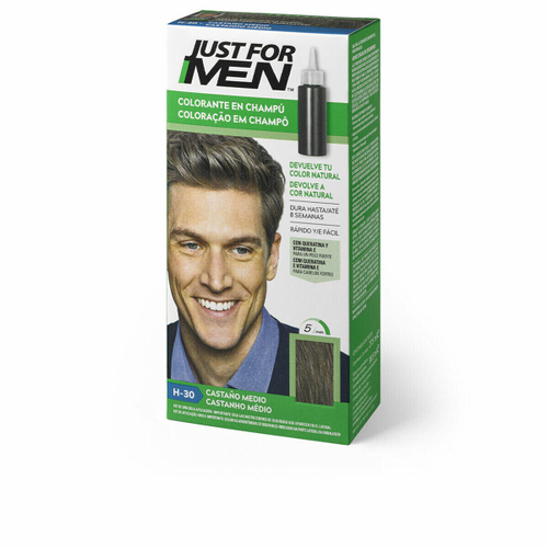 Краситель в шампуне Just For Men Colorante Каштановый полутон 30 ml