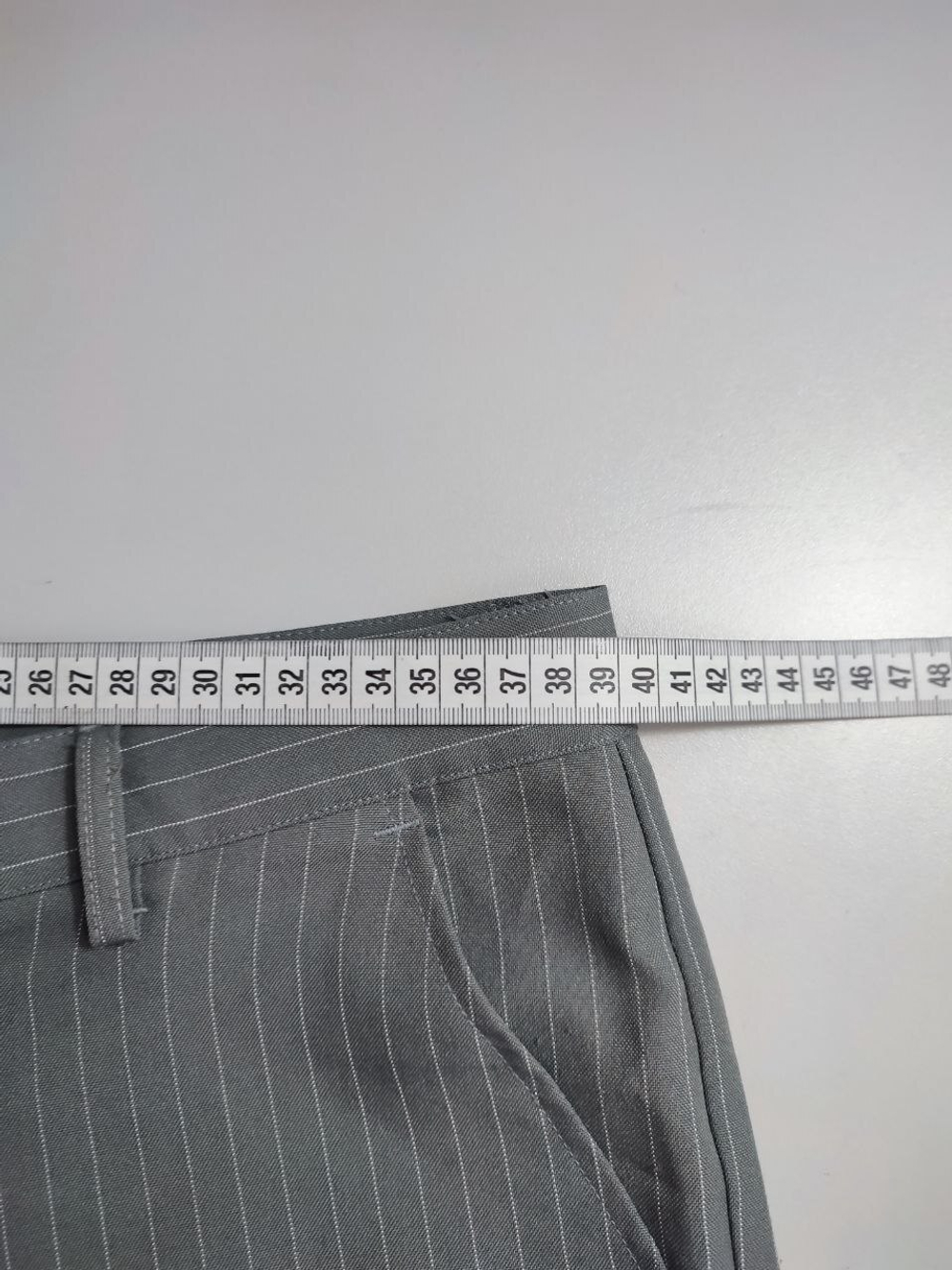 Брюки Boohoo Man в полоску 46 размер