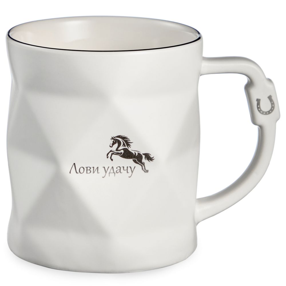 КРУЖКА LEFARD "ЛОВИ УДАЧУ" 390МЛ