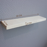 Полка настенная заготовка без бортов 22*9*2 (1шт.)