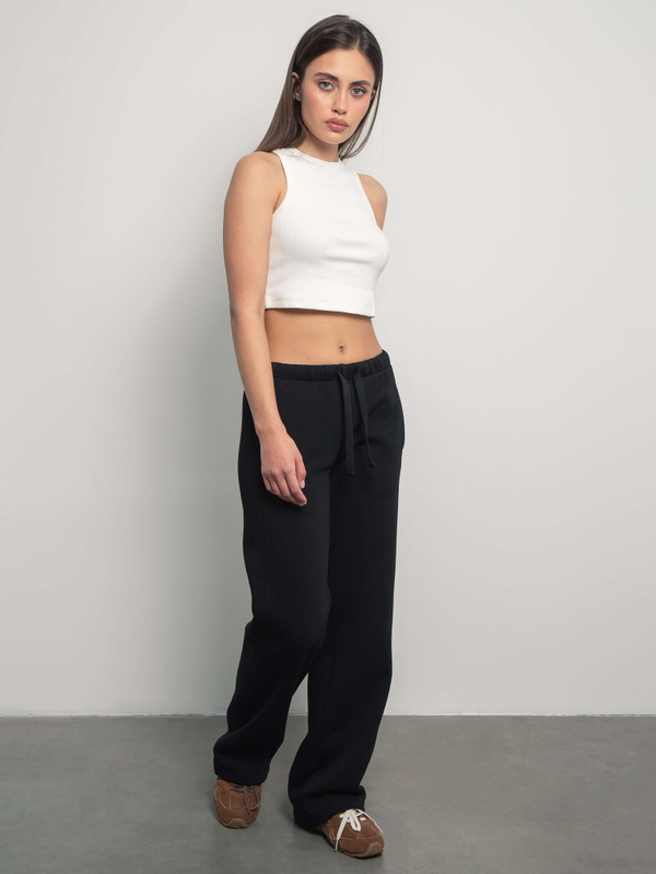 Брюки с начесом Montblanc черный