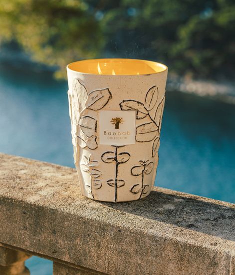Calanque, свеча MAX 10 Folia collection, Baobab Collection
