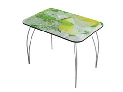 Стол обеденный (Лайм), Стекло, ДСВ-Мебель, г. Пенза