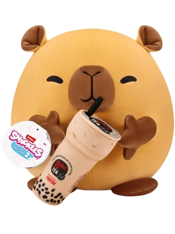 Мягкая игрушка Зуру Snackles Капибара серия 2