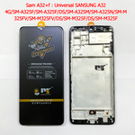 Дисплей Samsung A32 4G/ A325F рамка черная incell; бренд MS