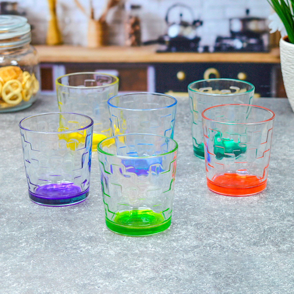 Набор стаканов 6шт 250мл Микс 144-Н9