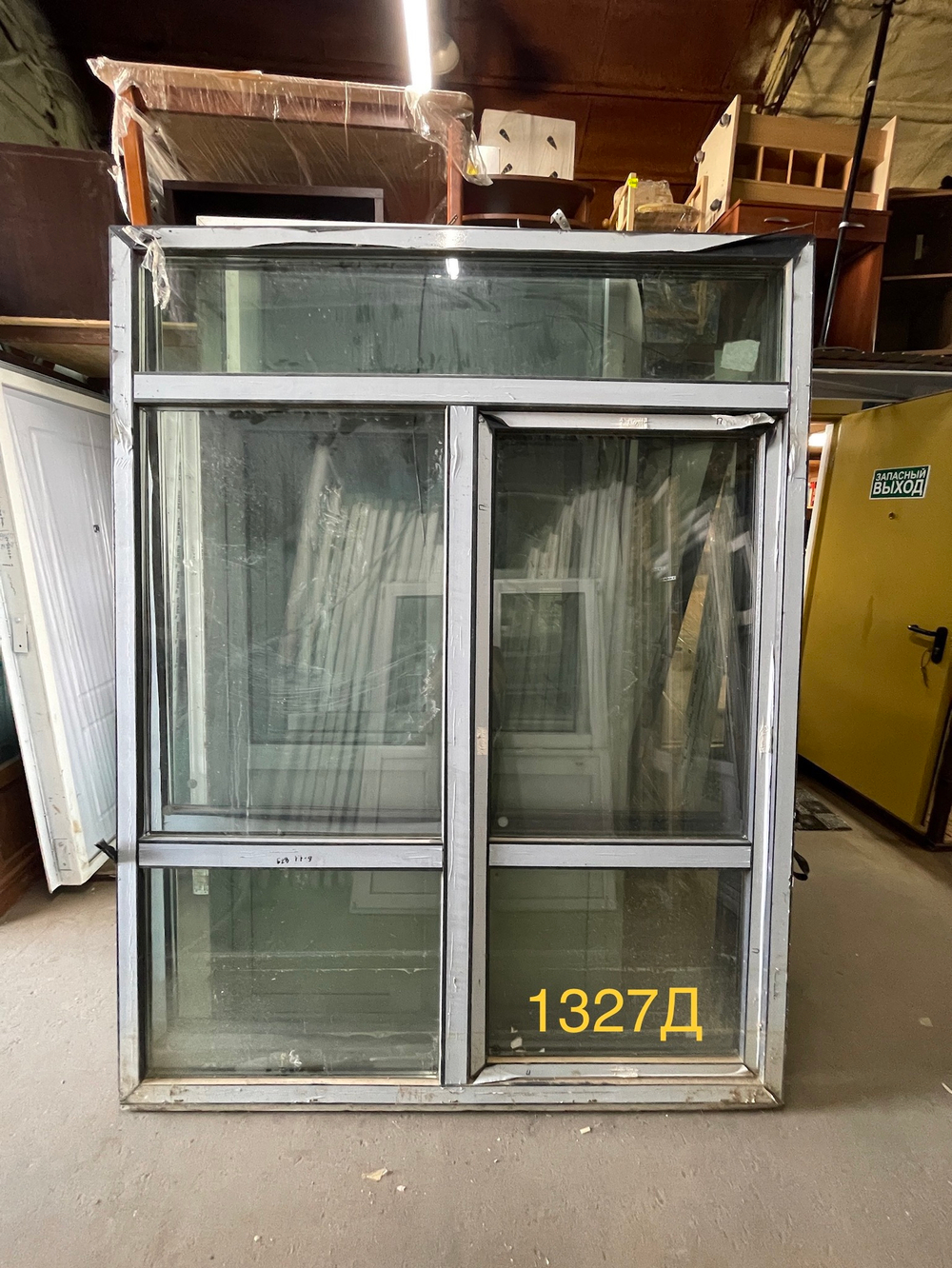 Дверь Пластиковая НОВАЯ 238(в) х 186(ш) (Балконный блок)