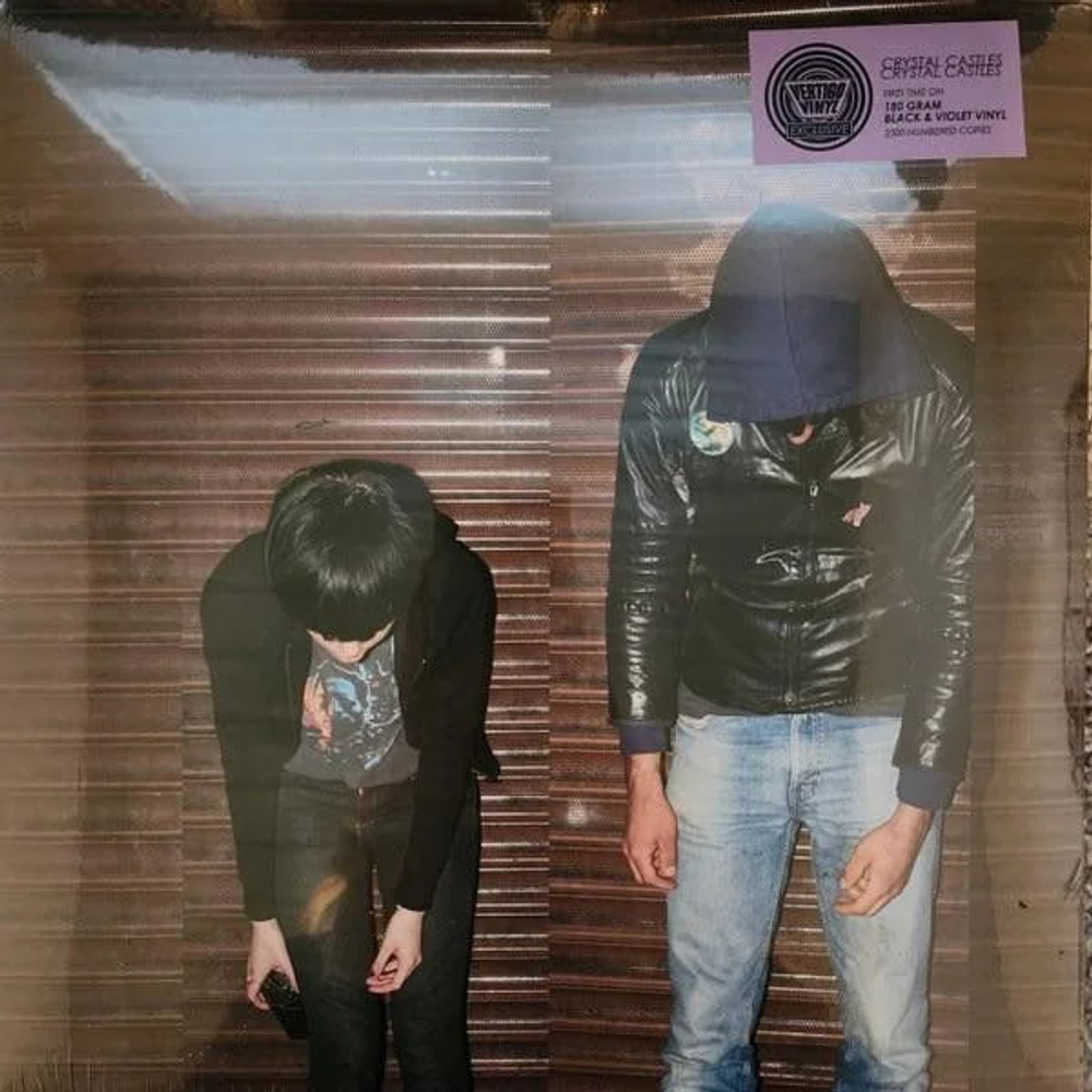 Crystal Castles - Crystal Castles - Black & Violet 2LP - #975/2500