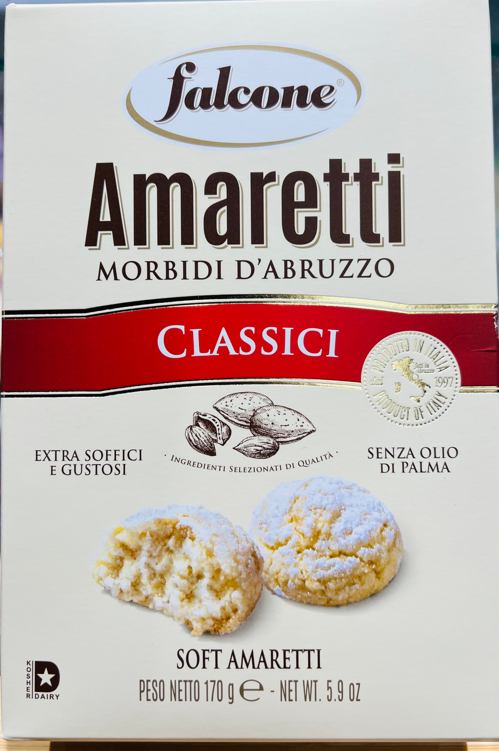 Амаретти мягкие классические «falcone» (0,170 кг)