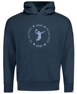 Мужская теннисная кофта Head Padel Hoodie - navy