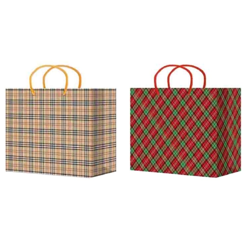 Пакеты подарочные бумажные 56х41+24см XXLH944-945 Микс (1/40шт)