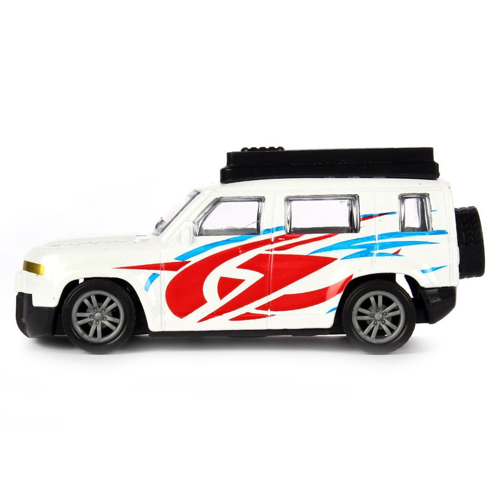 Модель ин. мет. "Внедорожник спорт" 10,5см. 2107C051-R/335026 (Технопарк)