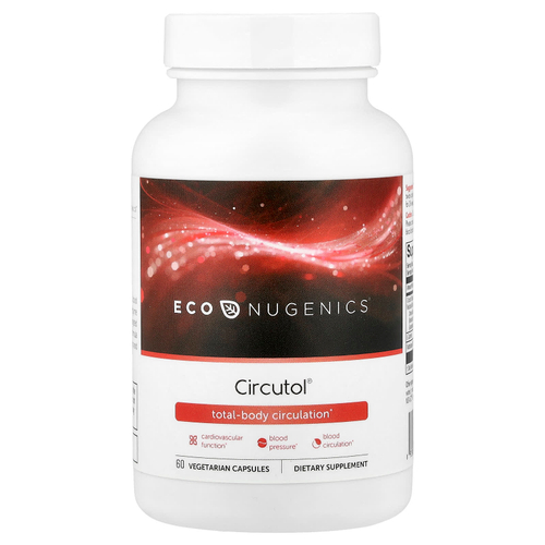 Econugenics, Circutol®, 60 вегетарианских капсул