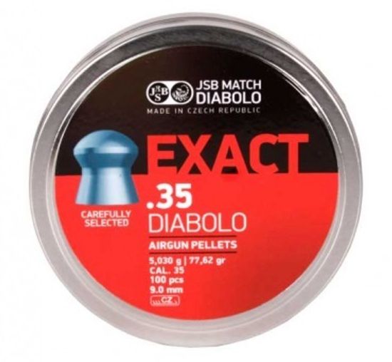 Пули JSB EXACT .35 DIABOLO 5,2 г 9 мм 100 шт