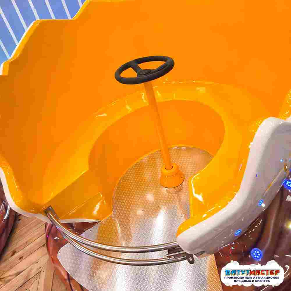 Аттракцион кружки «Затерянный мир» 12 чашек, 24 мест, 13×13×2 м