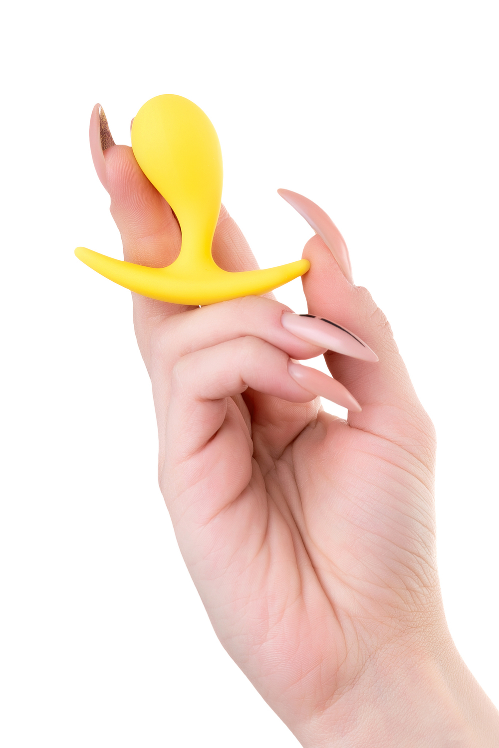 Анальная втулка ToDo by Toyfa Blob желтая 5,5 см