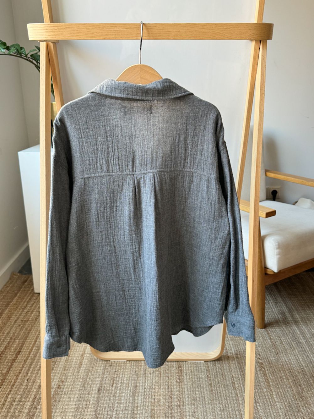 Хлопковая рубашка Zara, 140