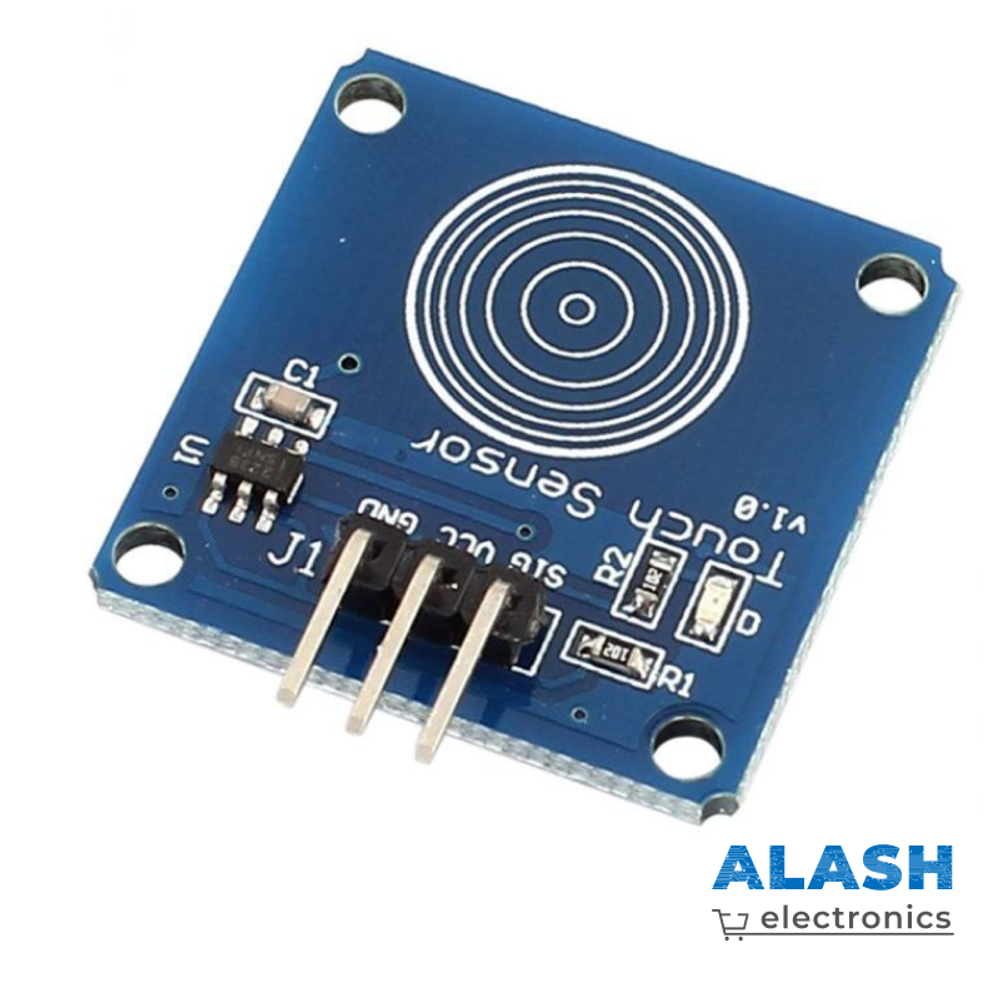 Датчик прикосновения TTP223 — сенсорный модуль на касание для Arduino, ESP32, Raspberry Pi
